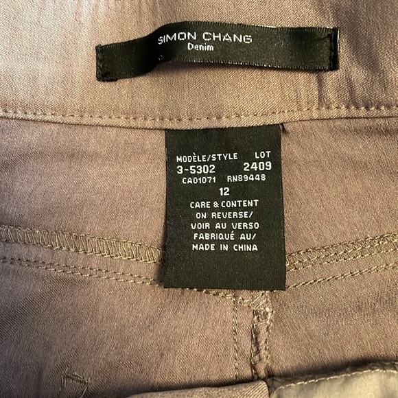 Simon Chang Denim Trouser Size 12 - Picture 14 of 15